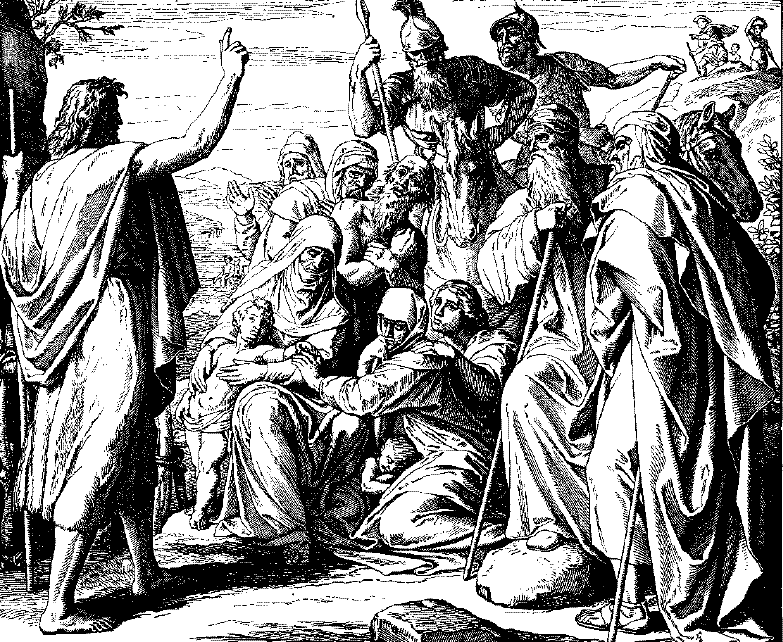 JOHN THE BAPTIST PREACHES