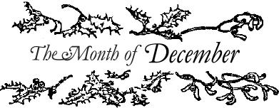 The Month of December