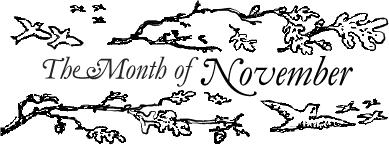 The Month of November